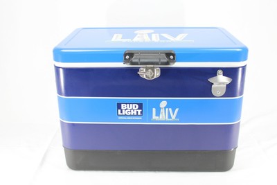 bud light metal cooler