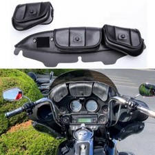 Bolsa de parabrisas 3 bolsillos carenado para Harley Touring Electra Glide Ultra Classic