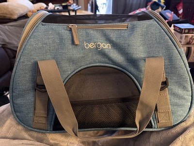 Bergan 879213009137 Pet Carrier Bag Small 10 Pds Bermuda Blue Air Approved