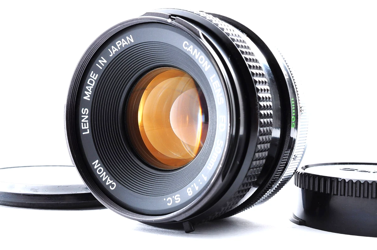 Canon FD f/1.8 Camera Lenses 50mm Focal for sale | eBay