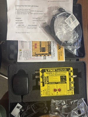 Lynx Technik AG Yellobrik CHD1812   HDMI to 3G SDI converter + Frame Sync  no9