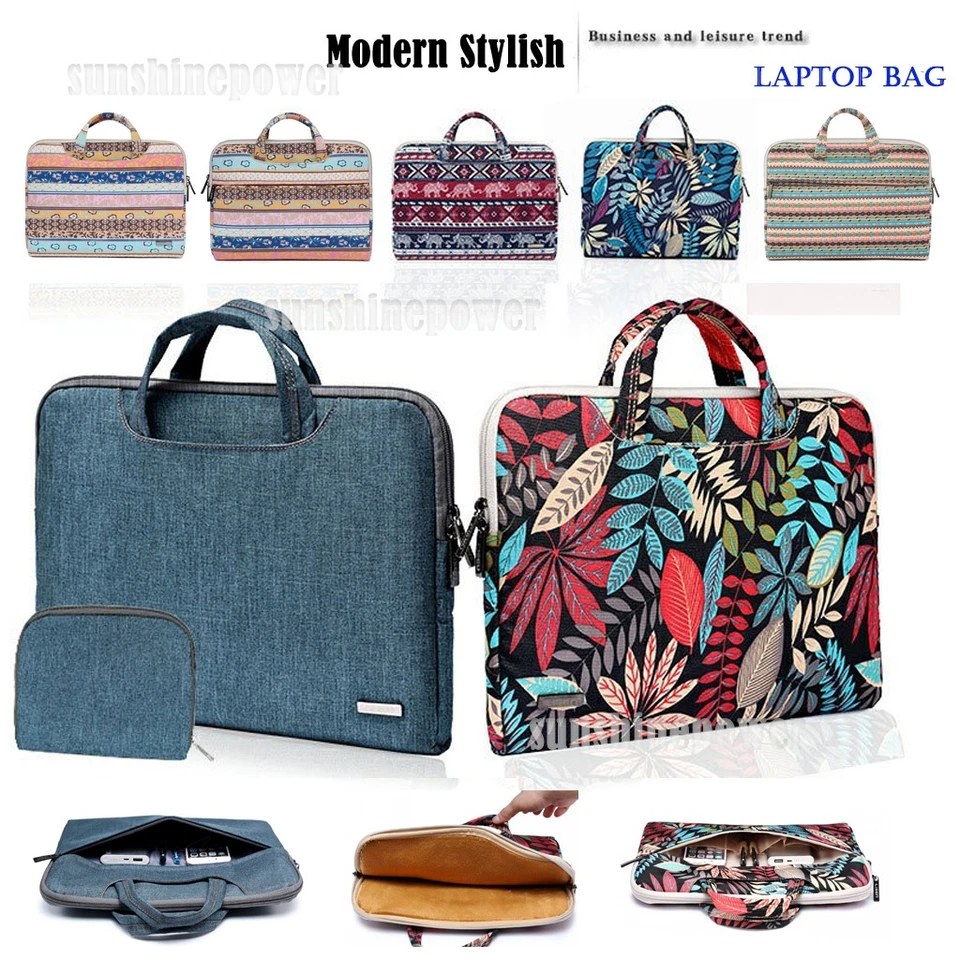 13/14/15.6inch Notebook Laptop Carrying Case Bag Handle Sleeve Pouch for HP ASUS - Image 4 of 4