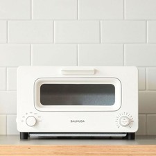 BALMUDA The Toaster, Steam Oven Toaster, Precise Heat Control with baking pan