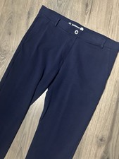 BETABRAND Women  s Navy Straight Leg Dress Pant Yoga Pant W0076 Sz XL Long
