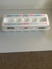 Lot 21  Empty Egg Cartons,  Foam Styrofoam- Each Holds 1 Dozen Hillandale JUMBO