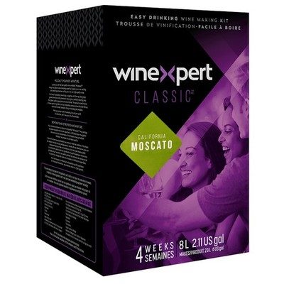 California Moscato (World Vineyard) Wine Ingredient Kit for Home Wine Making