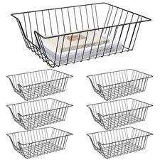 Yeaqee 6 Pcs Letter Tray Wire Paper Trays Stackable File Desk Organizer Metal...