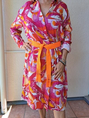 Emily van den Bergh Damen Kleid, pink, 40 - Bild 1 von 4