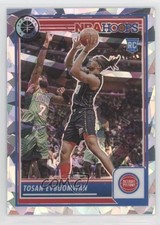 2023-24 Panini NBA Hoops Premium Stock Ice Prizm Tosan Evbuomwan #133 1a1r