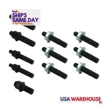 Moroso 38361 Kit Black Steel Oil Pan Stud Kit - Bbc Race Pans Performance Parts