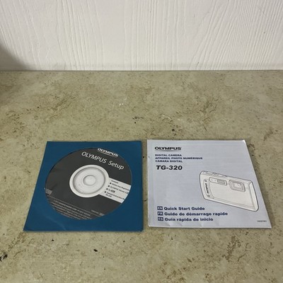 OLYMPUS Setup for TG-320 CD-ROM And Quick Start Guide