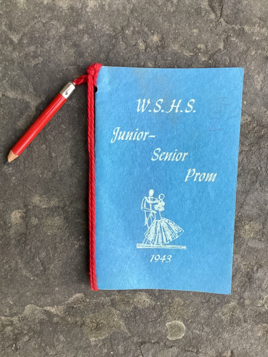 Original Vintage 1943 WW2 Waynesboro PA Junior Senior High School Prom ...