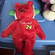 GOLD'n BEARS #24 JEFF GORDON BEAR VINTAGE NASCAR COLLECTIBLE RAINBOW 1999