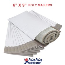 6x9 10x13 12x15.5 Poly Mailers Shipping Envelopes Self Seal Plastic Mailing Bags