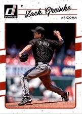 2017 Donruss #48 Zack Greinke - BB