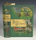 ca1898 Don Quixote De La Mancha Cervantes Illustrated pictorial Gall & Inglis