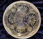 Waterford Crystal Master Cutter Vintage 8" Round Serving Fruit Salad Bowl Signed