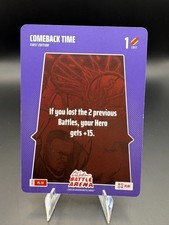 2026 Bo Jackson Battle arena COME BACK TIME Play Card #PL-33