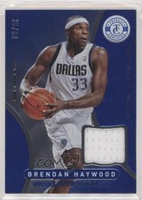 2012-13 Totally Certified Memorabilia Blue 35/99 Brendan Haywood #186 2u3
