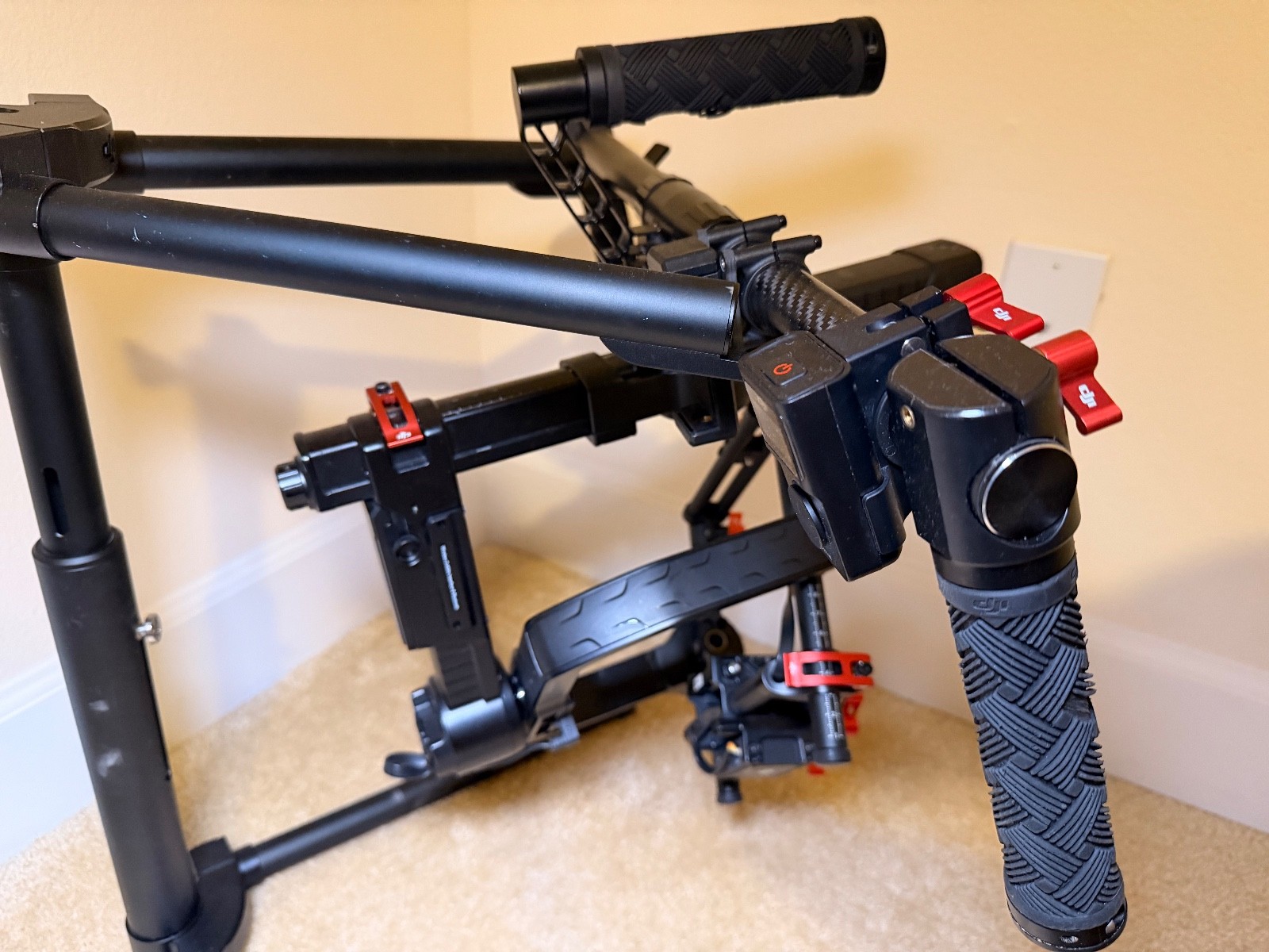 DJI Ronin-MX 3-Axis Gimbal Stabilizer - with stand, extras, and thumb controller