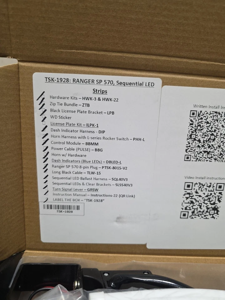 Wd Electronic Tsk-1928 Turn Signal Kit Polaris Ranger SP 570 Sequential - Image 2 of 3