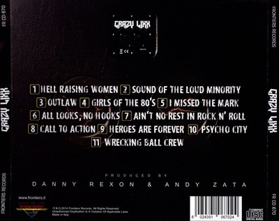CRAZY LIXX - CRAZY LIXX NEW CD