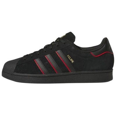Adidas Felipe Gustavo X Adidas Superstar Adv Black Scarlet JR7831