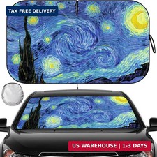Car Windshield Sun Shade, Foldable Front Window Sunshade Blocks UV Rays, Keep Ca