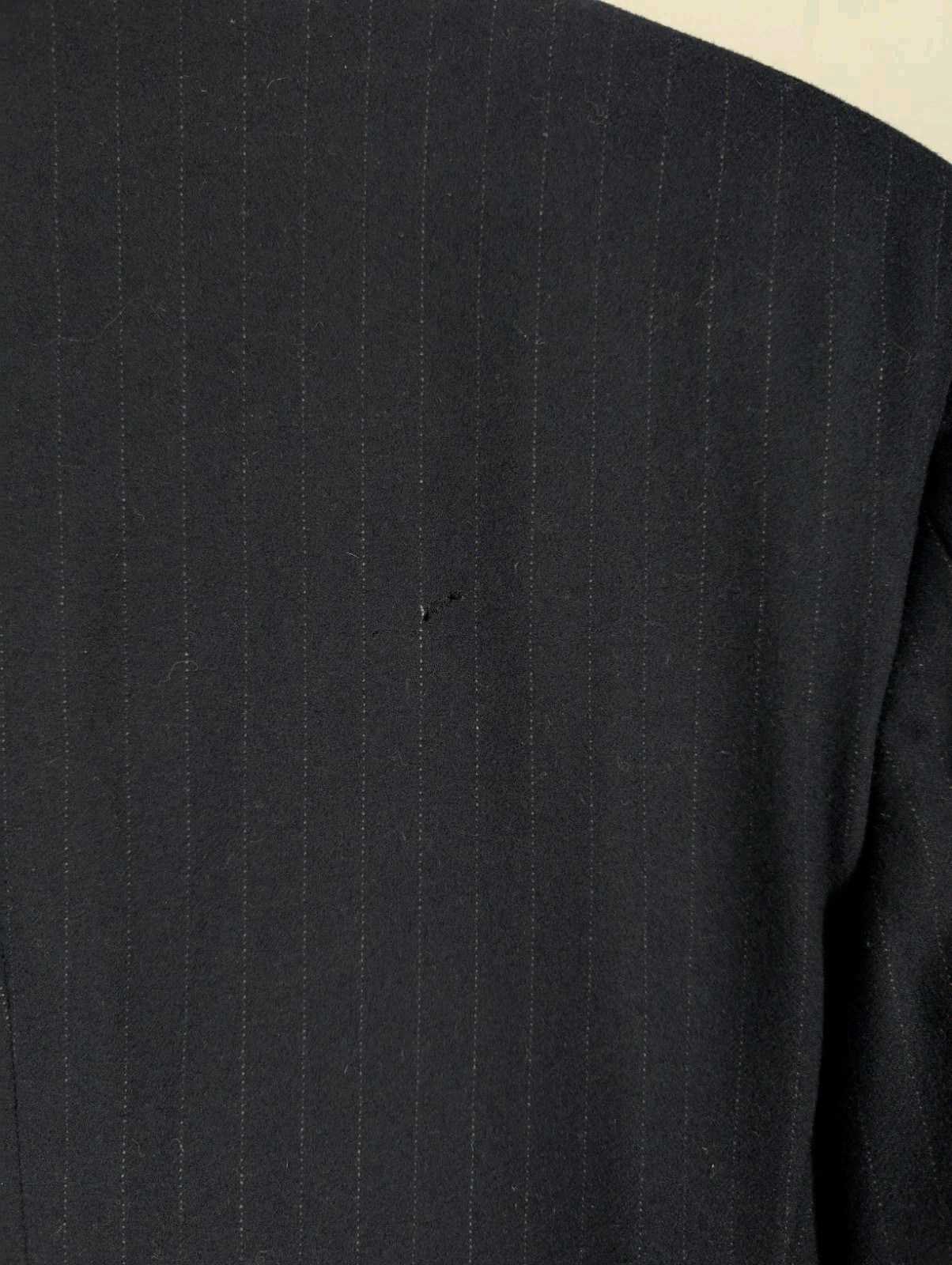 Polo Ralph Lauren Vintage 70s USA Unionmade Navy Pinstripe Wool Blazer 40 RRL image 8