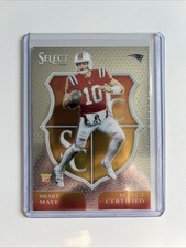 2024 Panini Select - Drake Maye #3 Select Certified Rookies (RC) a08