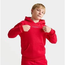 Sonneti London Kids Essential Pullover Hoodie Racing Red Streetwear Sz S