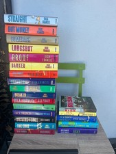 18HC Dick Francis Book Lot: Longshot, Bolt, Proof, Banker + 3 with Dick & Felix