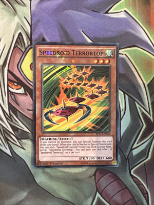 SP17-DE022 Speedroid Terrortop Starfoil Rare 1. Auflage NM Yugioh Karte