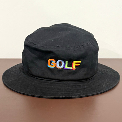 Golf le fleur embroidered bucket hat                Brand new never used