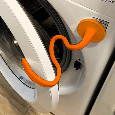 #ad Front Load Washer Door Prop and Stopper 2.6 Inch Magnet Base Orange $14.88