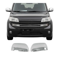 Spiegelkappen Spiegelabdeckung FüR Daihatsu Terios 2006-2017 Edelstahl Chrom