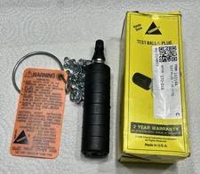 Cherne Industries 270-016 Test Ball Plug, Pneumatic,Test Ball Plug 1 1/4"-1 1/2"
