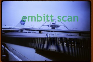 Original Slide Pan Am Boeing 707 321B (N423PA) at LAX 1969