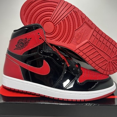 Size 6 - Jordan 1 Retro OG High Patent Bred for sale online | eBay
