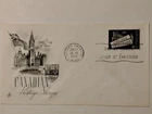 CANADA FREE PRESS FDC 1958 SCOTT #375