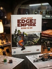 STAR WARS EDGE OF THE EMPIRE BEYOND THE RIM ADVENTURE MODULE RPG ROLEPLAY BOOK