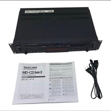TASCAM MD-CD1MKII MD CD Player Recorder Combo Deck Excellent Tested Japan Pro 2U