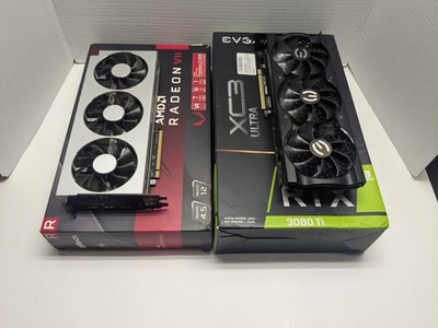 EVGA GeForce RTX 3080 Ti 12gb and Asrock Radeon VII 16GB LOT