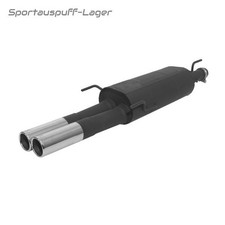 Remus Sportauspuff Opel Astra F Cabrio u. Stufenheck 1.8+2.0 16V 2x76mm