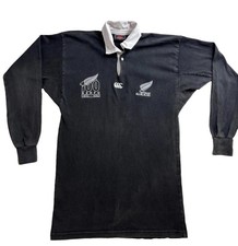 All Blacks 1992 Centenary Rugby Jersey Canterbury 100 Years Vintage L/S