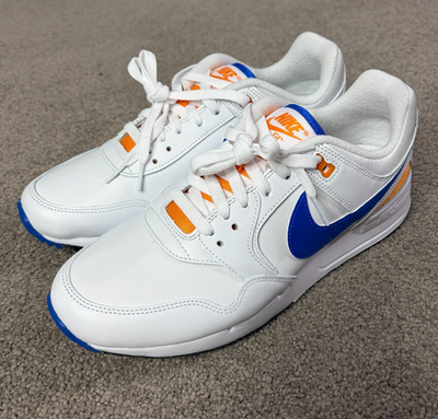 Nike Air Pegasus '89 G Golf Shoes Mens Size 9.5 White Blue-Orange