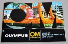 Genuine 1979 OLYMPUS OM SYSTEM ZUIKO LENSES Owners Manual Instruction Book