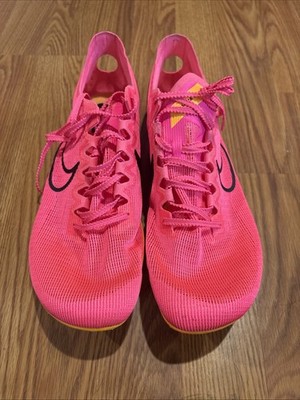 Nike Men's ZoomX Hyper Pink Orange Track Shoes