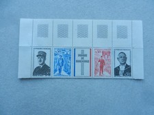 planche de timbres neuf