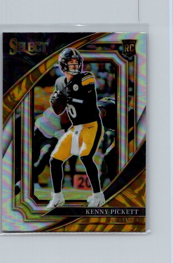 2022 Panini Select #342 Kenny Pickett Silver Prizm
